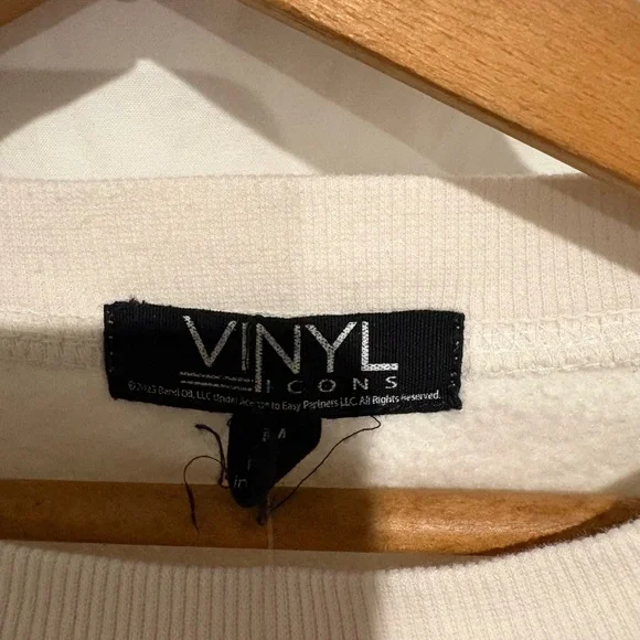 Blondie Graphic Sweatshirt with embroidered flowers - Picture 2 of 2